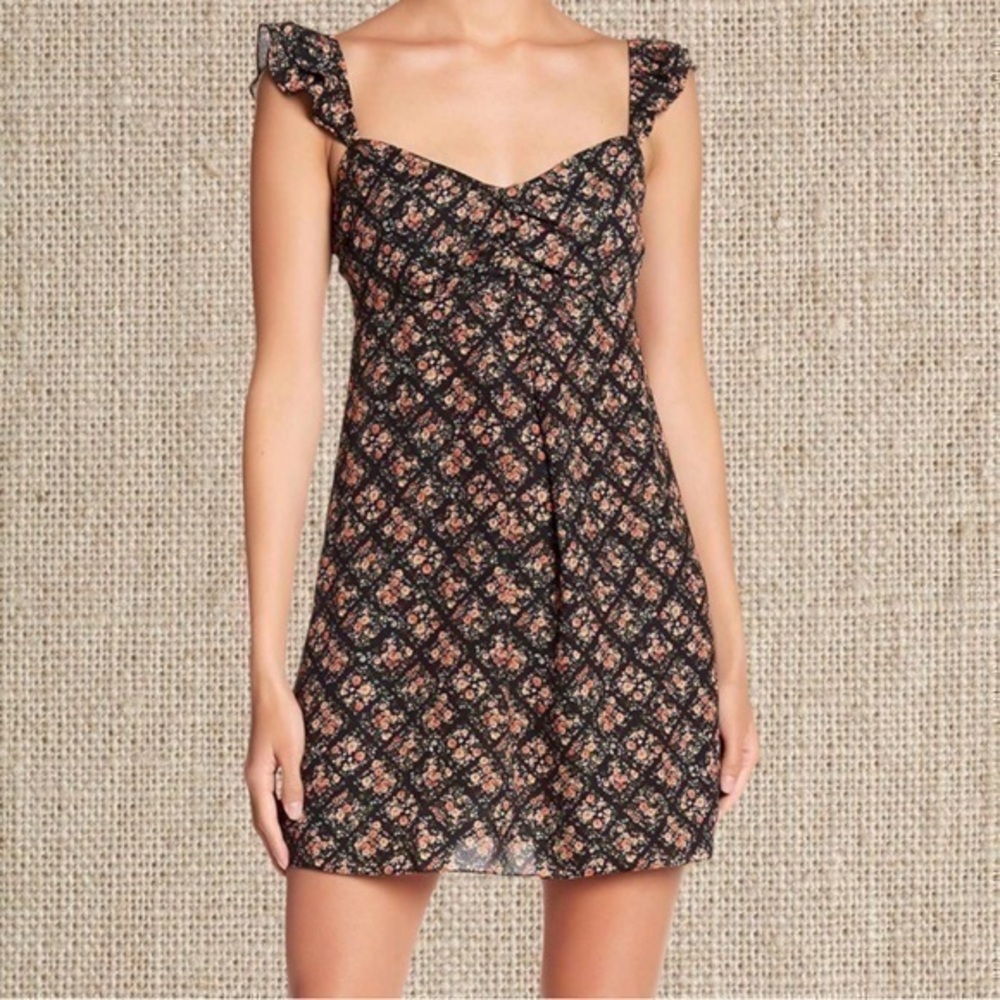 Casual Spring Mini Dress Flora